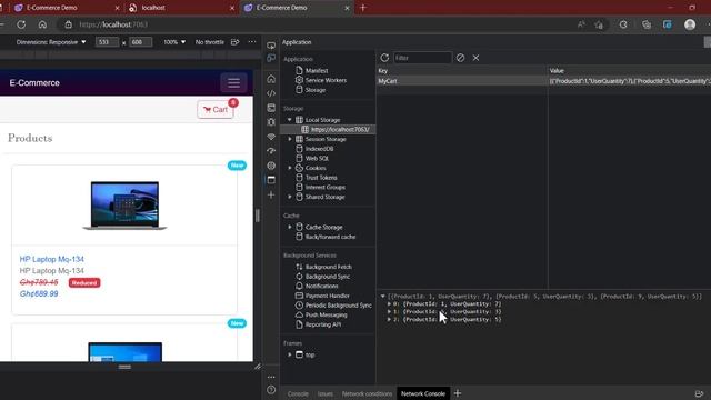 .NET Blazor | E-Commerce in Blazor Web Assembly - Series 3 | Adding cart service смотреть онлайн