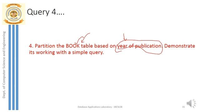 VTU DATABASE APPLICATIONS LABORATORY(18CSL58)[SQL QUERIES-LIBRARY DATABASE] (E1 L5) смотреть онлайн
