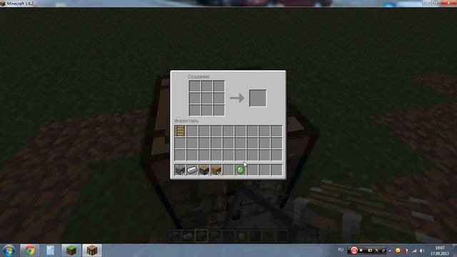Как скрафтить обычный поршень и липкий поршень в Minecraft смотреть онлайн