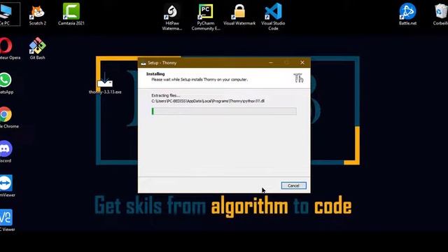 Téléchargement et Installation "Thonny" Python éditeur تنزيل وتثبيت محرر بايثون "Thonny" смотреть онлайн