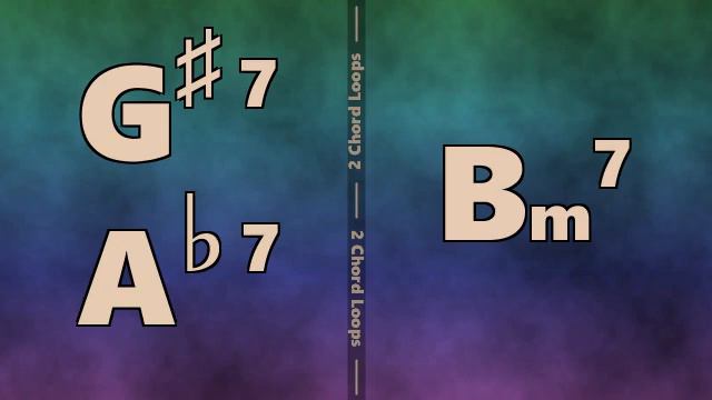 Ab7 (G#7) to Bm7 Backing Track смотреть онлайн