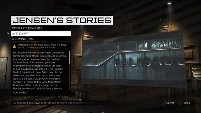 Deus Ex: Mankind Divided Season Pass DLC Problem