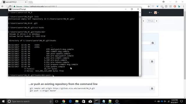 git post-commit hook смотреть онлайн