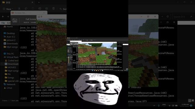 Minecraft Alpha 0.0.0 Entity (WARNING:What to put on warning btw?) смотреть онлайн