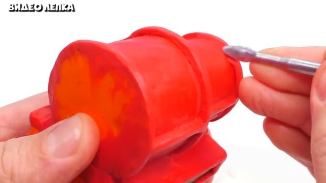 Лепим ЧУ ЧУ ЧАРЛЬЗ ? Страшный Паук Паровозик ► Видео Лепка смотреть онлайн