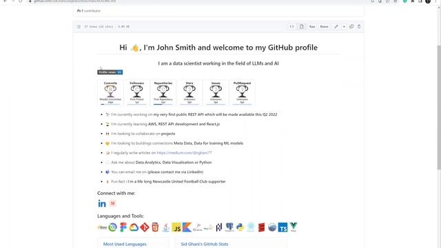 Create a GITHUB profile EASILY смотреть онлайн