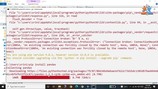 python installation and ML, DL, AI library installation steps смотреть онлайн