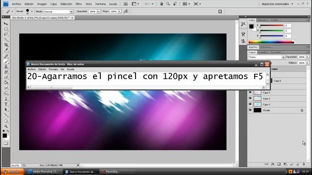 tutorial como hacer un fondo abstracto photoshop cs4 part2 смотреть онлайн