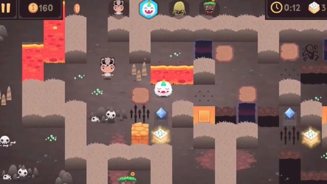 Monsters Ate My Birthday Cake iOS - Level 4-2C - 3 Star Walkthrough (The Deadlands) смотреть онлайн