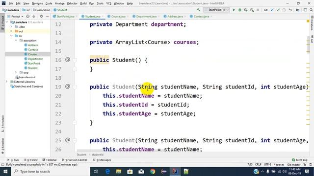 Association Part 02 | Advanced java Programming tutorial in Bangla смотреть онлайн