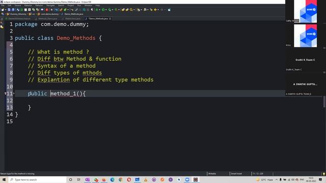Java Methods | QO-BOX смотреть онлайн