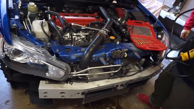Evo X Vlog! Fog Lights, DRL's, Tow Hook, Parking Lights Installation смотреть онлайн
