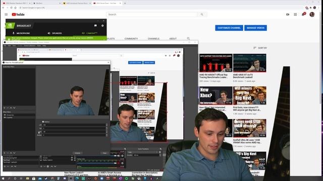 Nvidia Broadcast Review- AI Greenscreen and Noise Removal Tested смотреть онлайн