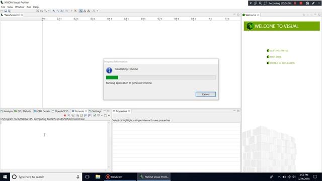 NVidia Visual Profiler | Very Basic Walkthrough | CUDA Programming CUDA Education