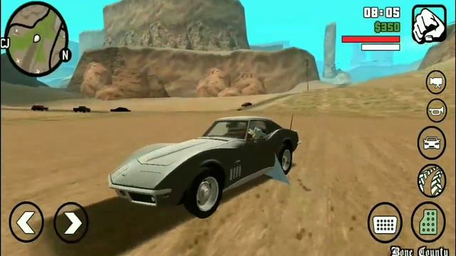 GTA SA - The Moddel Chevrolet Corvette | CC! The From Car | Android & Pc смотреть онлайн