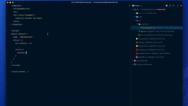 Kurs Vue 3 - #2 Composition API, Methods, Refs смотреть онлайн