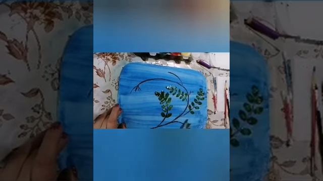 Рисование "Гроздь рябины" смотреть онлайн