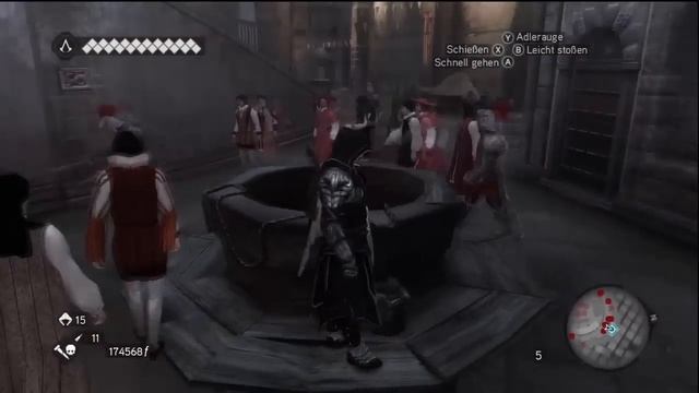 Assassins Creed Brotherhood: Da Vincis Verschwinden - Part 5 (Die Ausstellung in der Engelsburg) смотреть онлайн