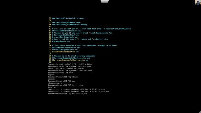 SSH Key Pair Authentication and Clients - CentOS 8 Server смотреть онлайн