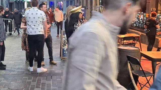 ?? LIVERPOOL ENGLAND, WALKING TOUR, LIVERPOOL CITY WALK, CONCERT STREET, 4K60FPS