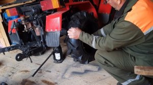 Мтз 132 замена колес и смена ширины колеи