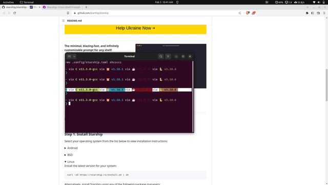 Customize your shell with starship смотреть онлайн