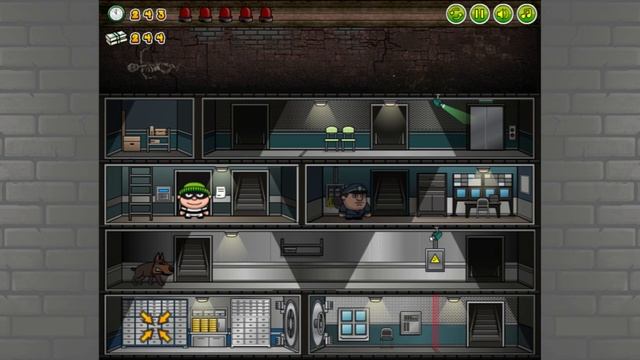 Free online game "Bob the Robber". Walkthrough. All Levels. смотреть онлайн