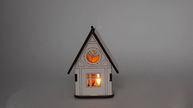 Домик с LED подсветкой 11-3 смотреть онлайн
