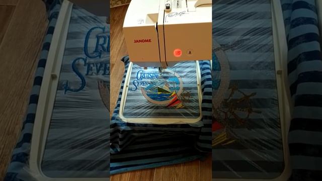 Первый раз на вышивальной машине janome 500 смотреть онлайн