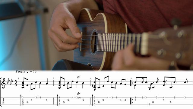 Bang Bang - Nancy Sinatra | Ukulele Fingerstyle TAB смотреть онлайн