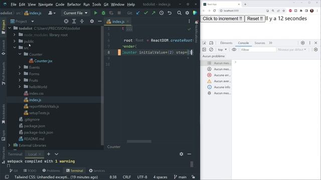 8- React JS darija : React hooks useState смотреть онлайн