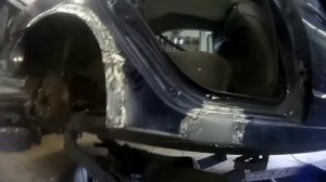 варим арку заднего крыла