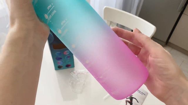 Удобная и красивая бутылка для воды с Aliexpress, для спорта, прогулок и поездок смотреть онлайн