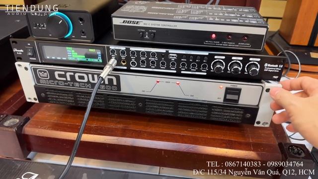 Test bộ KARAOKE hàng bãi Mỹ giá bình dân, loa Bose 802 II và đẩy Crown 600 смотреть онлайн