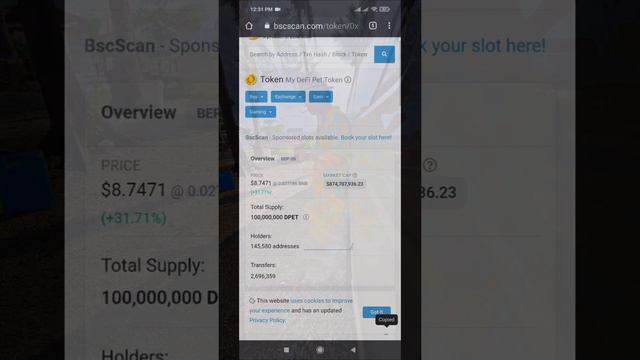 Tutorial on How to play MyDeFiPet using mobile Yandex browser (any kardia/bsc wallet) "spoonfeeder" смотреть онлайн