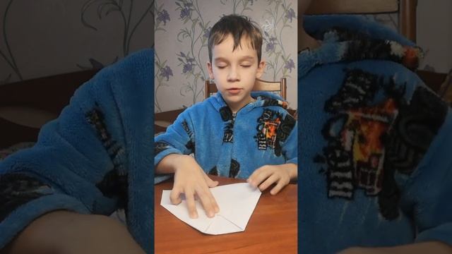 Как сделать самолёт из бумаги. смотреть онлайн