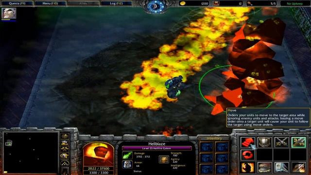 Warcraft 3 - Custom triggered spells смотреть онлайн