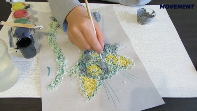 Творчество- котенок из крупы смотреть онлайн