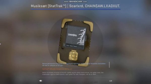 The New! | Scarlxrd, CHAIN$AW.LXADXUT. (StatTrak™ MVP Music Kit!!