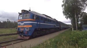 373) «Беларусь-24». И снова здравствуй, Синеокая! Еду из Алёщи в Полоцк на дизель-поезде.