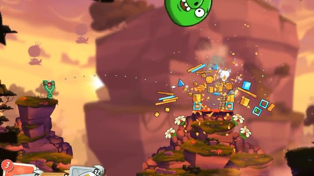 Level 3 - 5 | Angry Birds смотреть онлайн