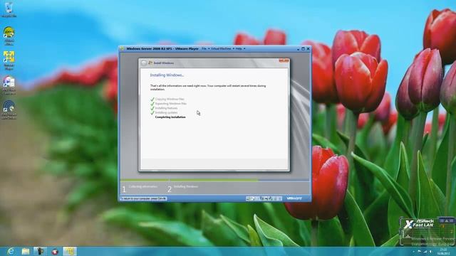 Installation of Windows Server 2008 R2 SP1 смотреть онлайн