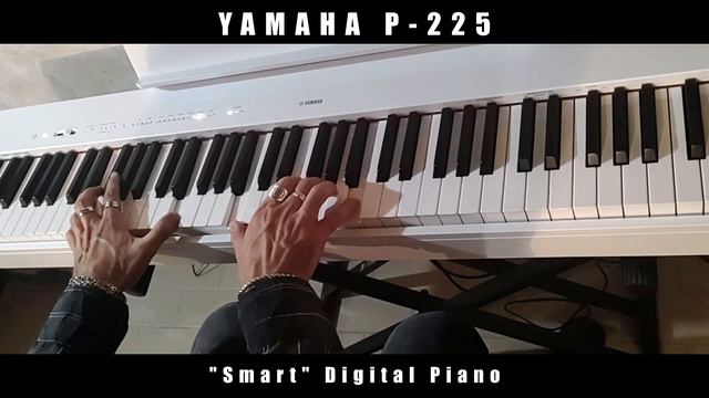 Browsing Sounds with YAMAHA P-225 Smart Digital Piano смотреть онлайн