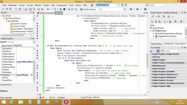 Tutorial: Small game with a long end in FireMonkey XE7 (Delphi XE7) on Win, iOS смотреть онлайн