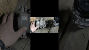 замена компрессора кондиционера Шкода а5