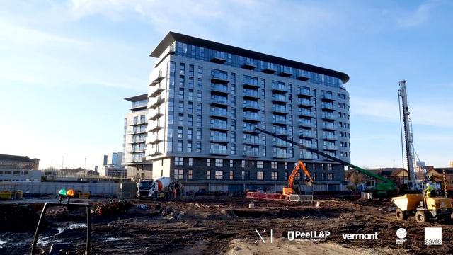 X1 Manchester Waters - Drone Footage - January 2022 смотреть онлайн