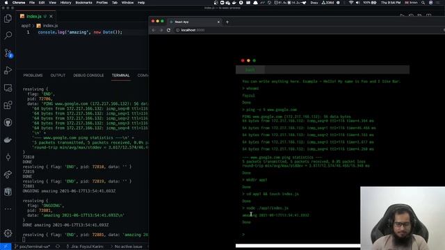 DEMO : Terminal in browser - execute and display operating system's terminal commands in browser смотреть онлайн