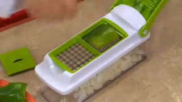 Овощерезка Nicer Dicer Plus | ставим и давим | Найсер Дайсер Плюс