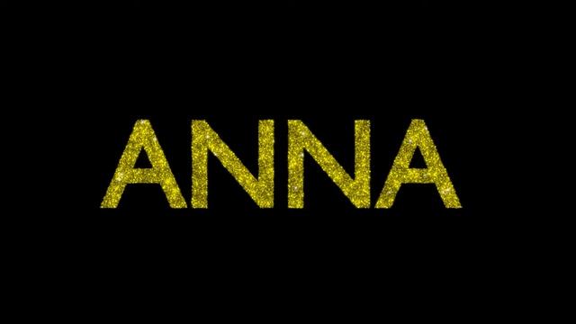ANNA блестки glitters effect ( blender ) 1080p смотреть онлайн