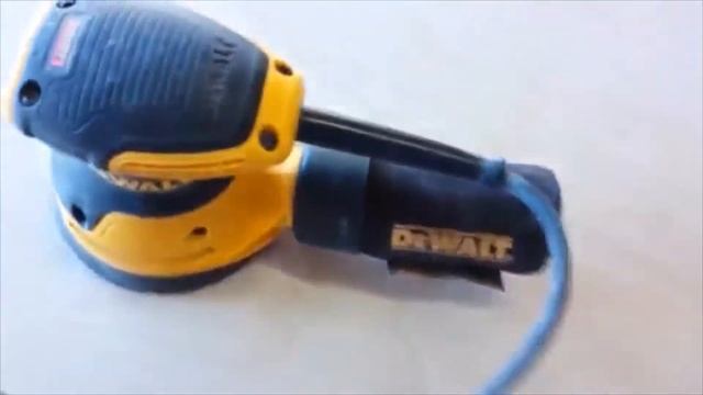 The Dewalt 5 hook & loop orbit sander that I use смотреть онлайн